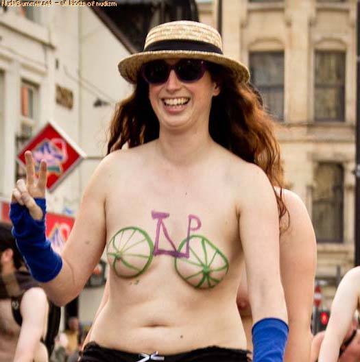 Nudist Women World Naked Bike Ride (WNBR) 2012 Part 1 - 1