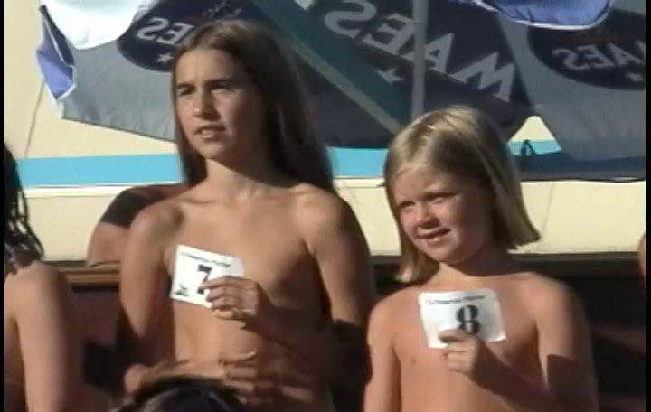 Family Nudism Junior Miss Pageant France 2 - 3