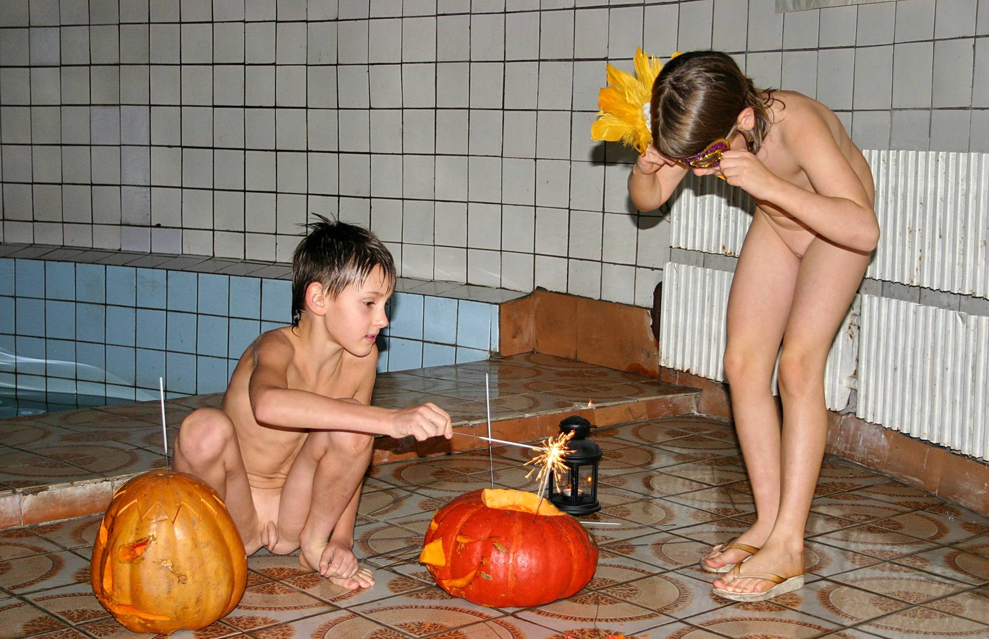 Purenudism Images Halloween Boys Pumpkin - 2