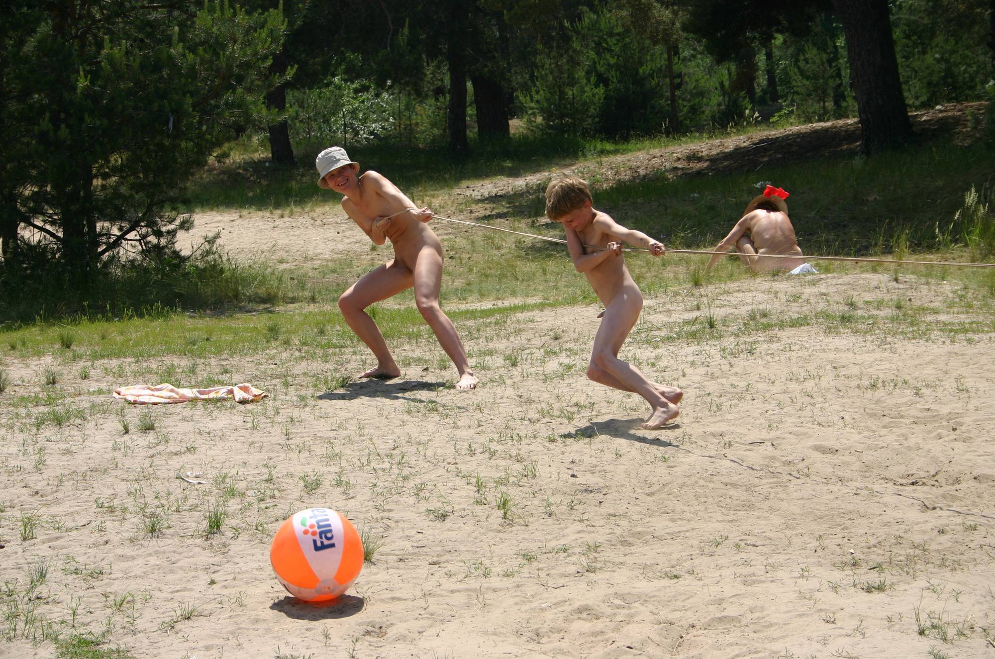 Pure Nudism Photos Kiev Outdoor Group Game - 3