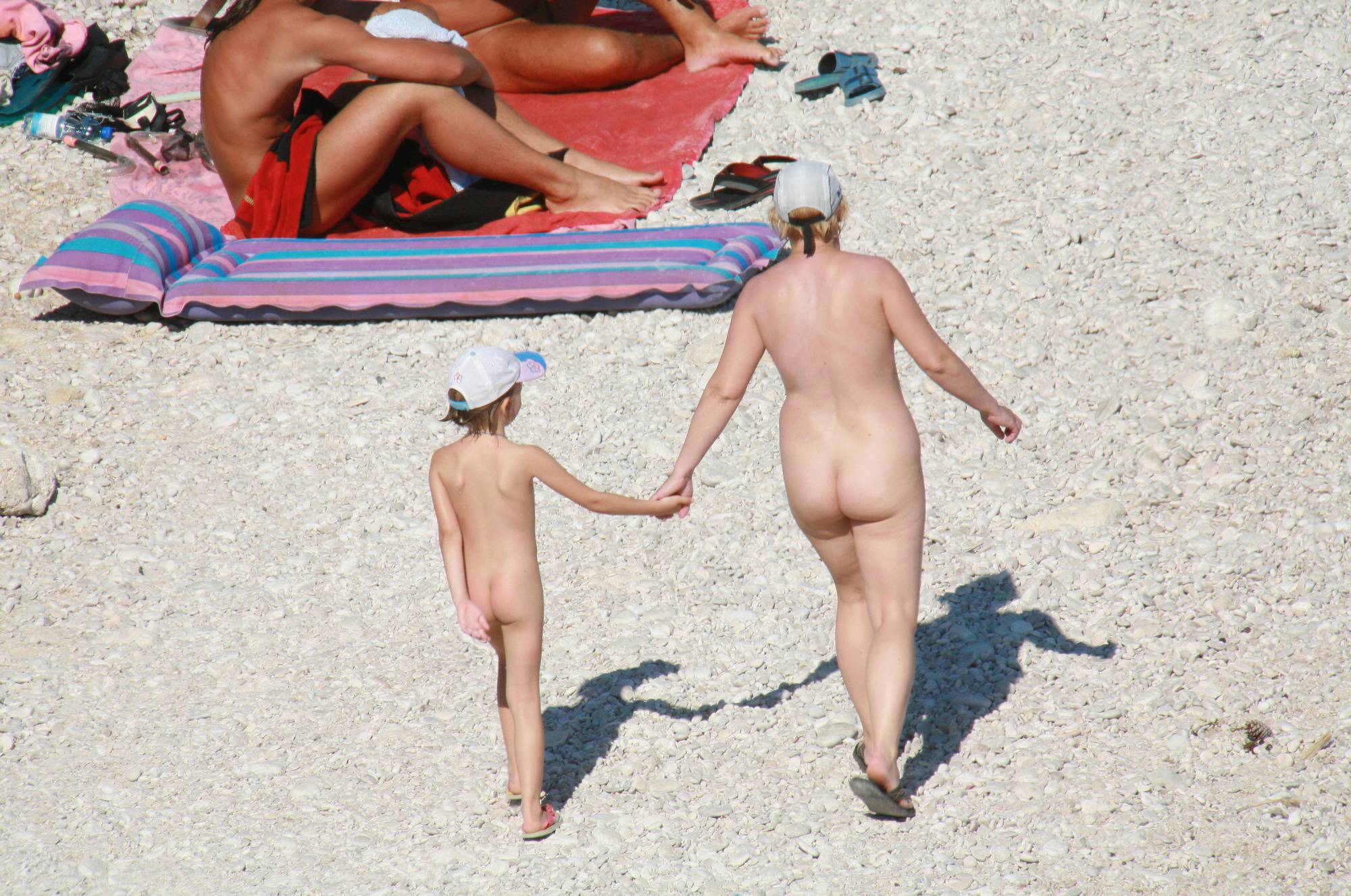 Moms With Sons Walks - Young Naturists - 2