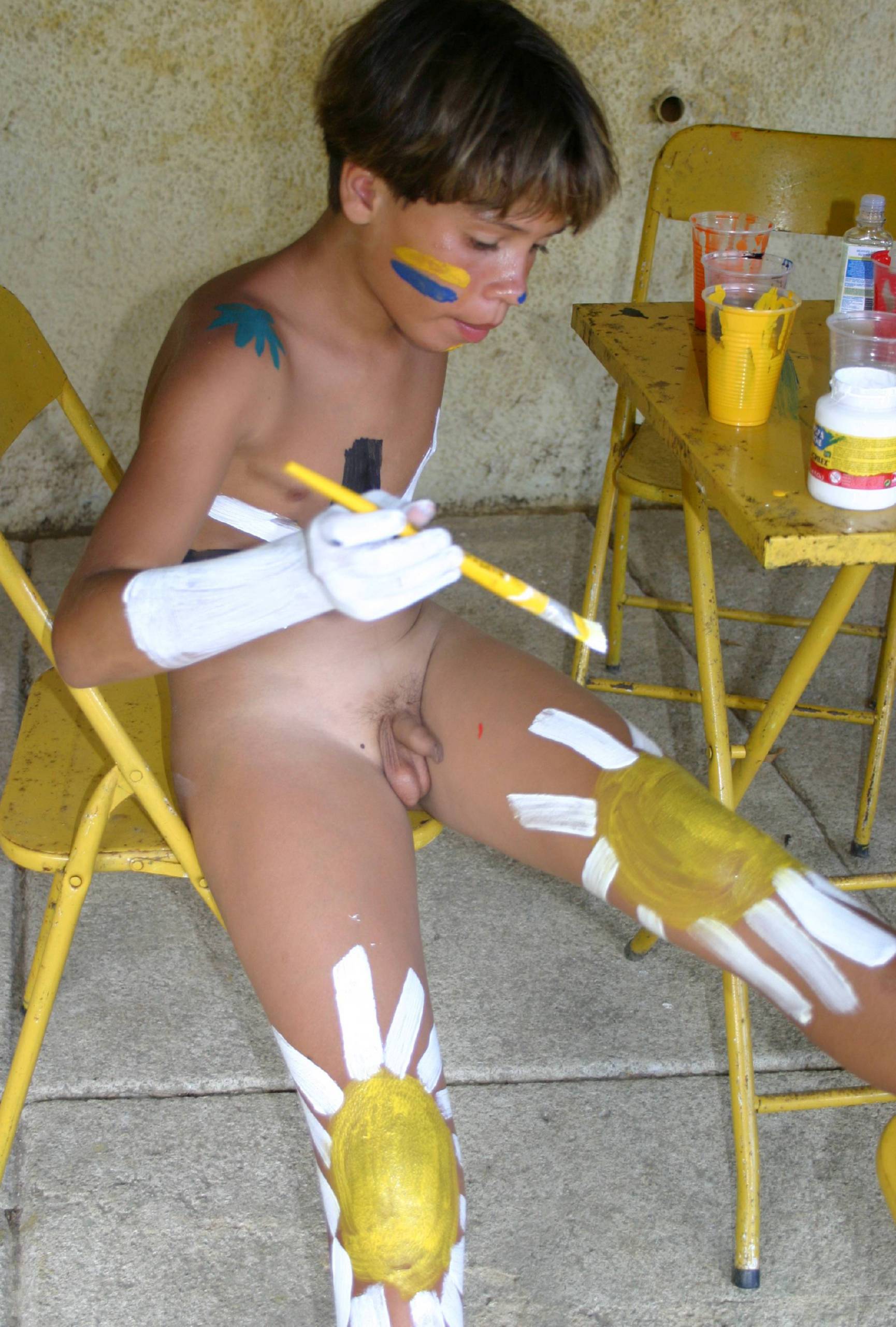 Pure Nudism Gallery Brazilian Self Body Paints - 3
