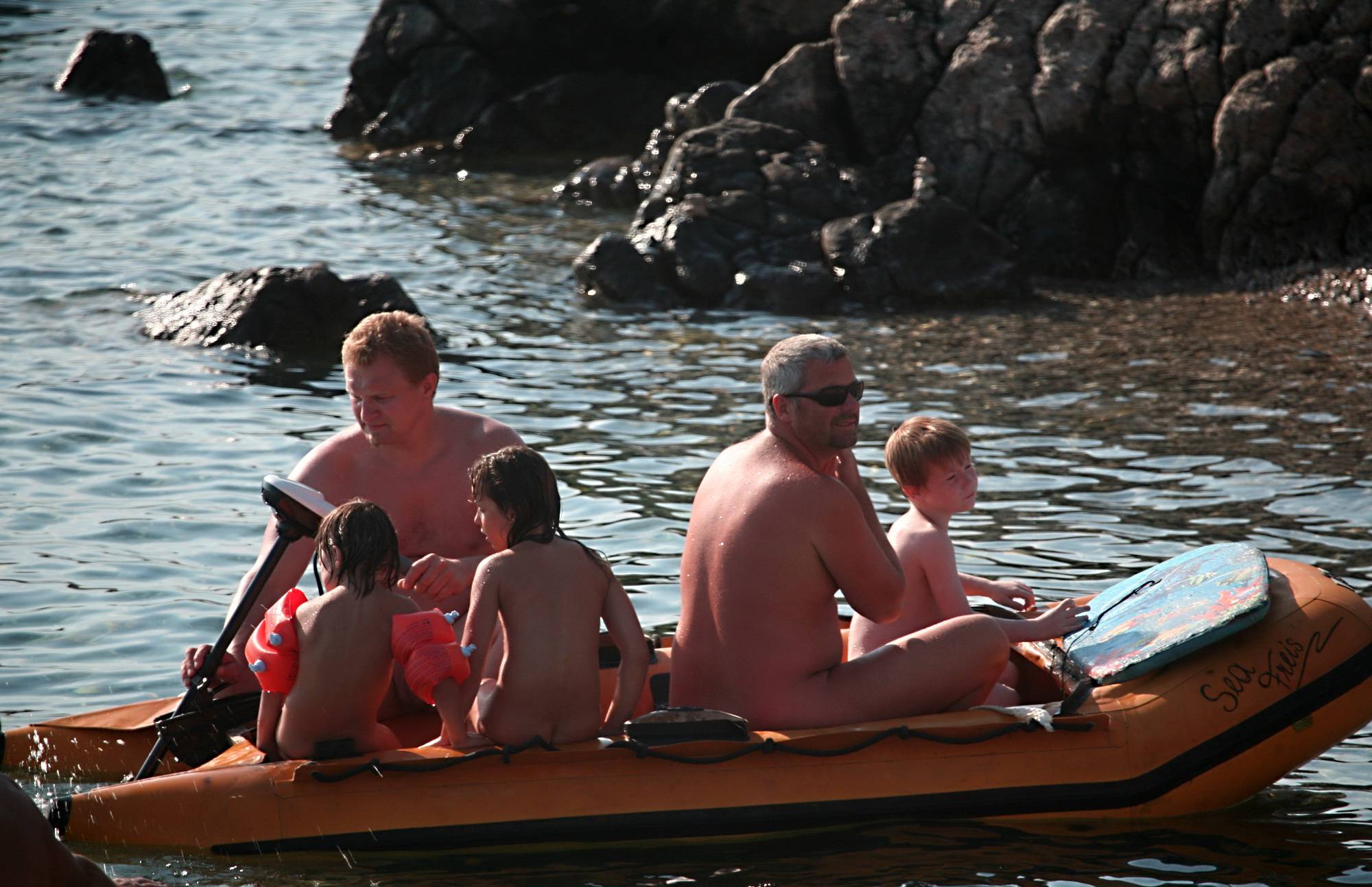 Pure Nudism Gallery Full Family Nudist Boating - 1