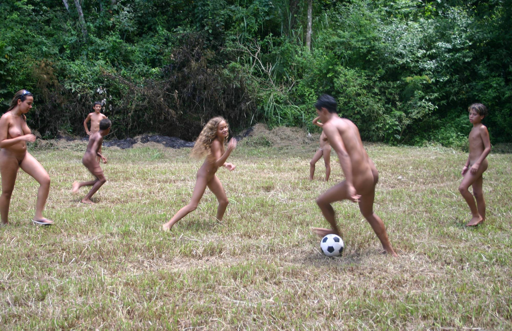 Pure Nudism Photos Brazilian Outdoor Soccer - 2