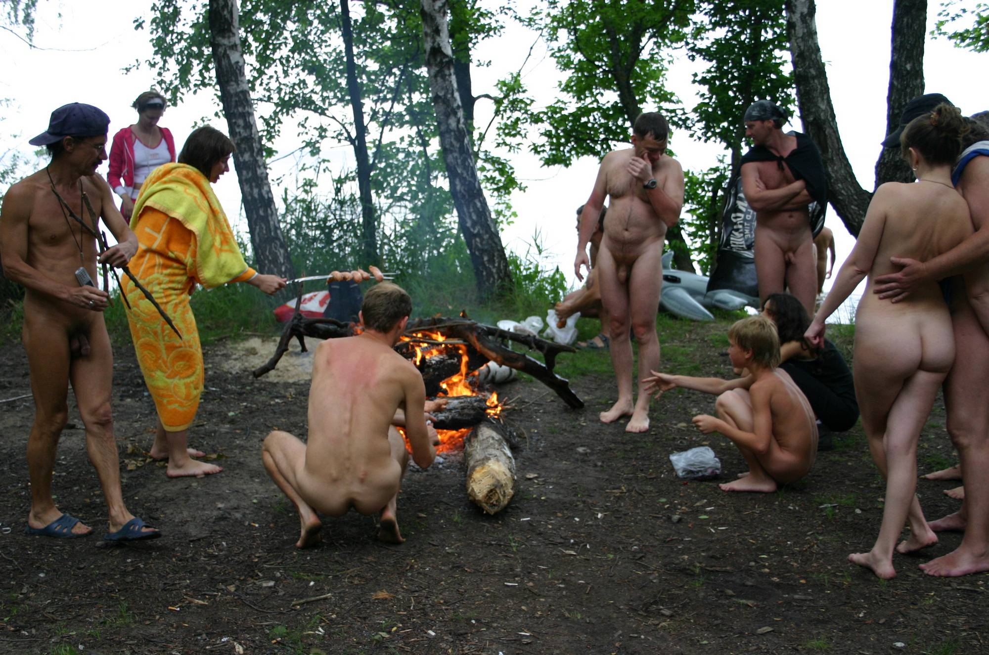 Dare to Be Bare Camping - Nudists Pics - 1
