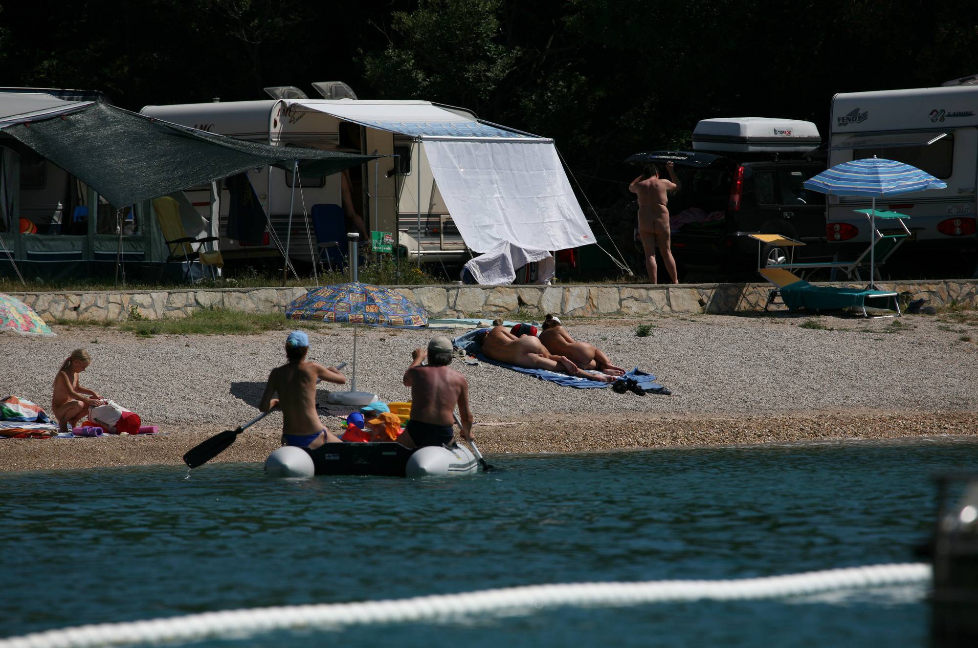 Pure Nudism RV-Park Wide Beach View - 3