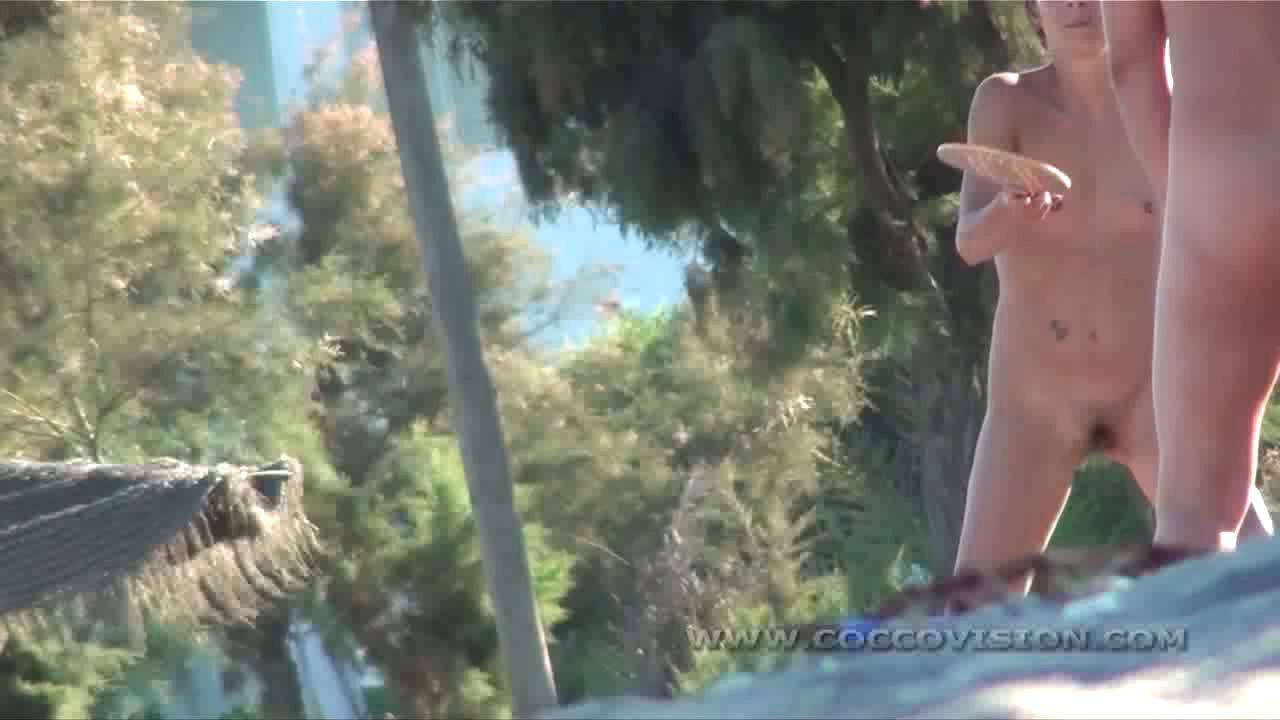 Sun-Soaked and Naked at Playa Vera 3 Topless Teens - 2