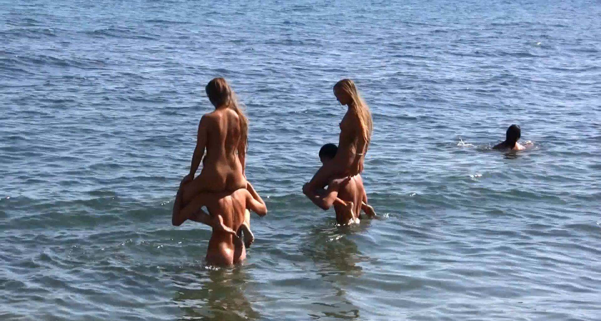 Pure Nudism Videos The Vast Oceanfront - 1